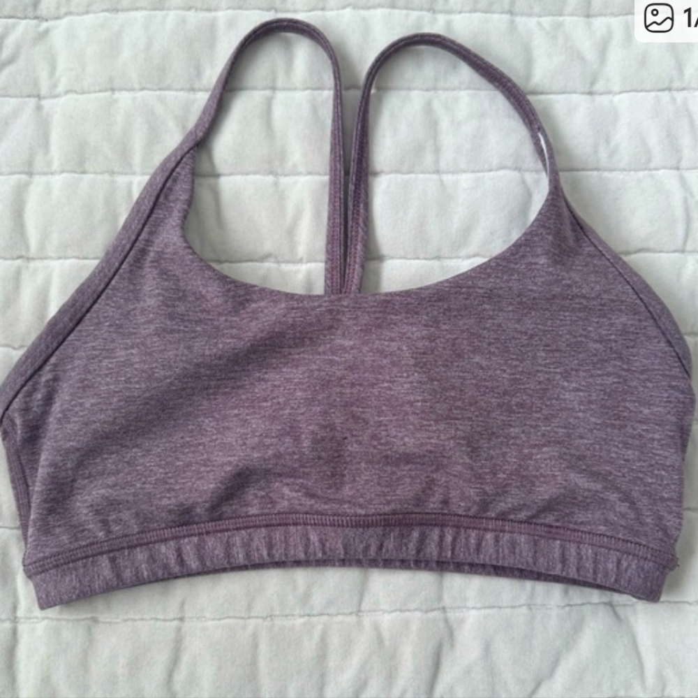 Fleo Light Purple Sports Bra